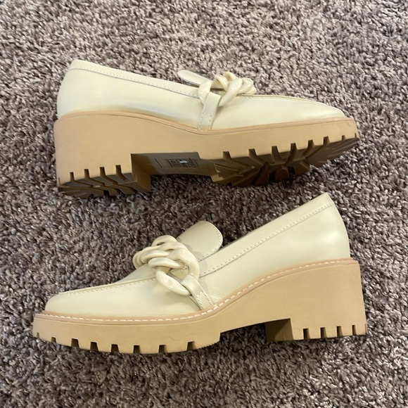 Dolce Vita Women's White Loafers - Picture 4 of 7